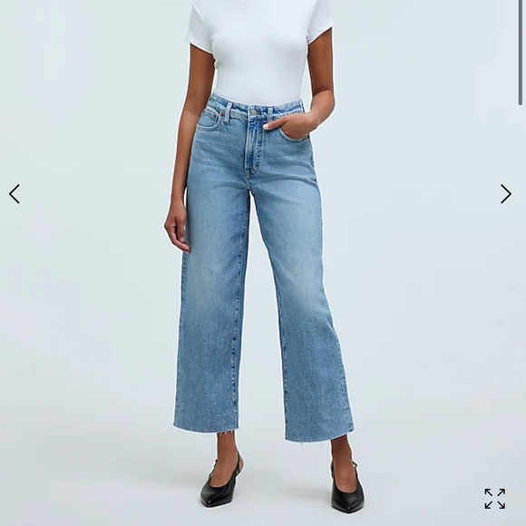 Madewell Denim - Madewell Curvy Vintage wide leg jean